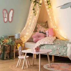 Cadeira em forma de flor FORET ENCHANTEE rosa