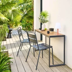 Cadeira empihável PHUKET cinza escuro