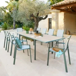 Cadeira empilhável AXANT verde