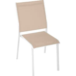 Cadeira empilhável ESSENTIA bege