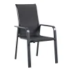 Cadeira ESSENTIA cinza antracite e graphite com costas altas