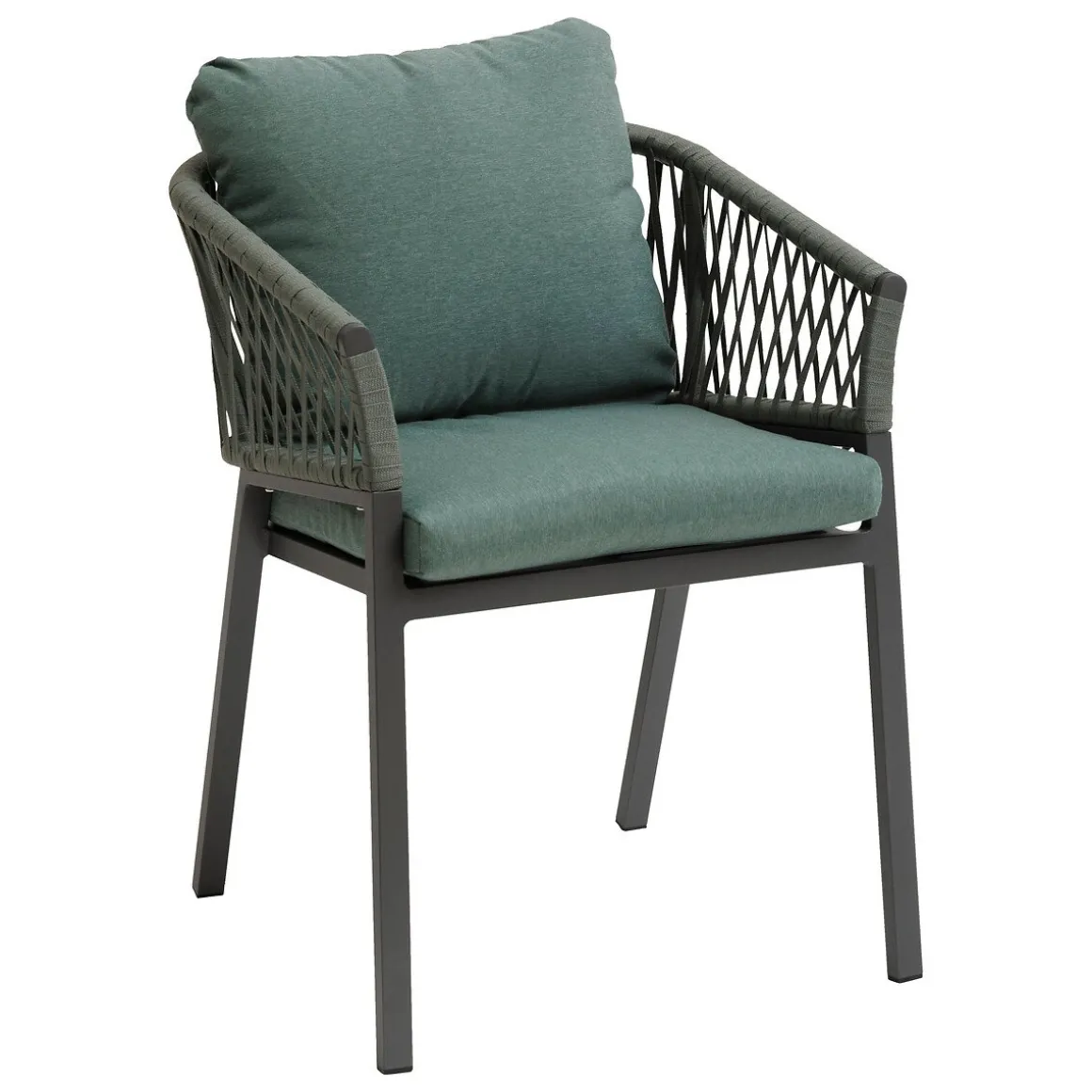 Cadeira ORIENGO verde olive e graphite