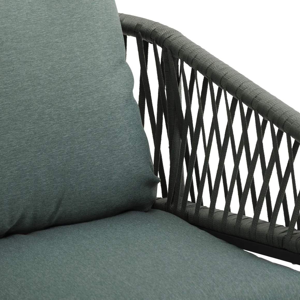 Cadeira ORIENGO verde olive e graphite