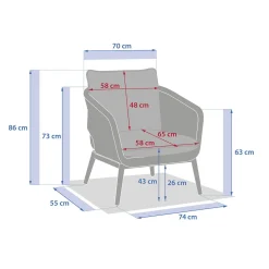 Cadeira ORISSA verde