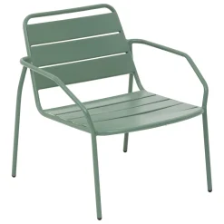 Cadeira PHUKET verde em metal
