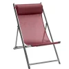 Cadeira RELAX DECIMA bordeaux e graphite