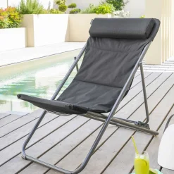Cadeira RELAX JUBBA antracite e graphite