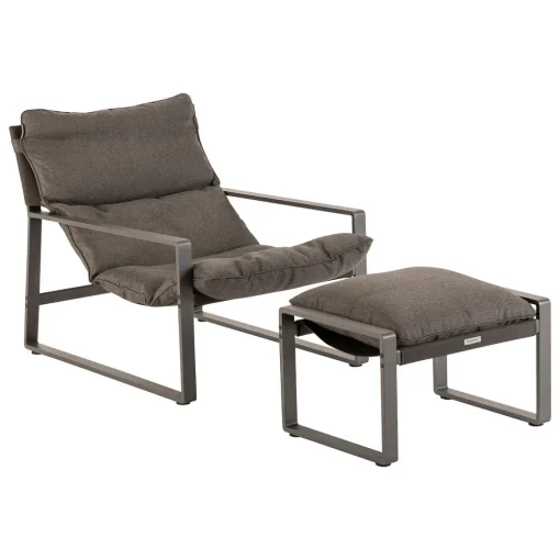Cadeira RELAX lambinio cinza graphite