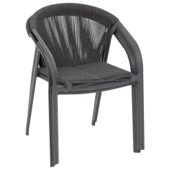 Cadeira RIU cinza antracite e graphite