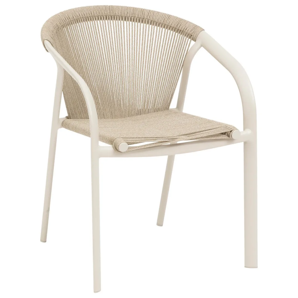 Cadeira RIU cor muesli e argile