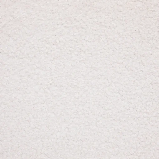 Cadeira ROKA em pelo branco com pernas castanhas