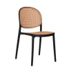Cadeira rustic preta