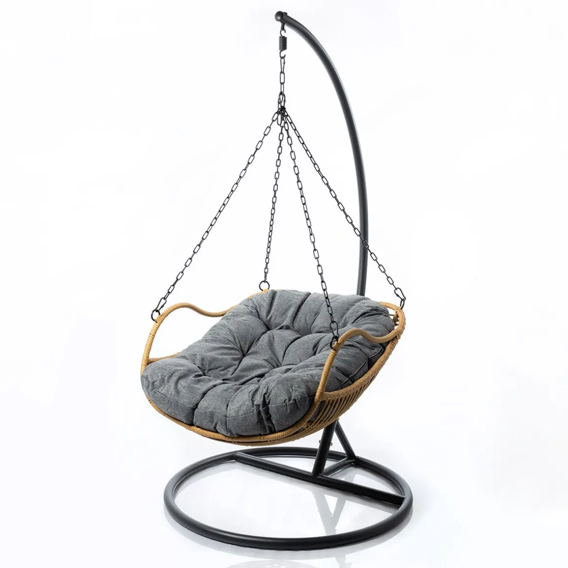 Cadeirão baloiço CAPRI em rattan sintético