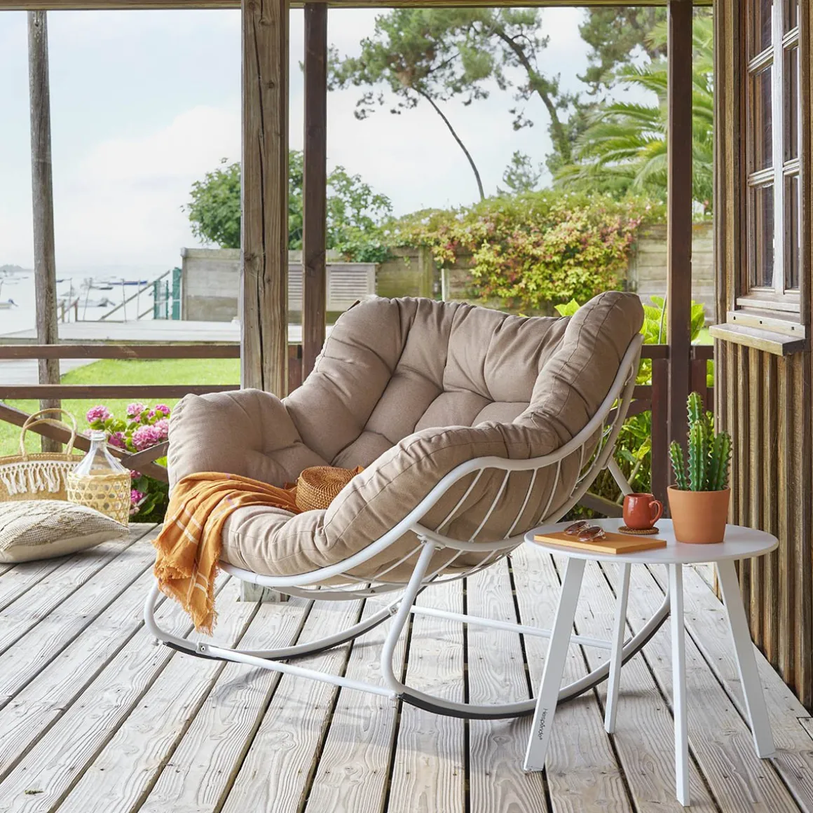 Cadeirão baloiço PAOPAO branco