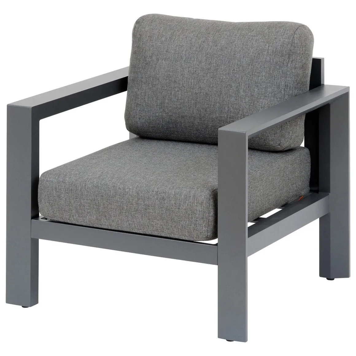 Cadeirão EVASION cinza escuro em alumínio