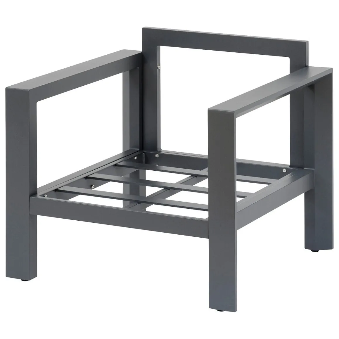 Cadeirão EVASION cinza escuro em alumínio