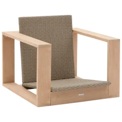 Cadeirão LOEVO em madeira eucalipto