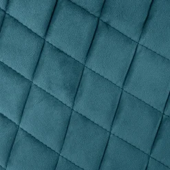 Cadeirão MARLO azul petróleo em veludo