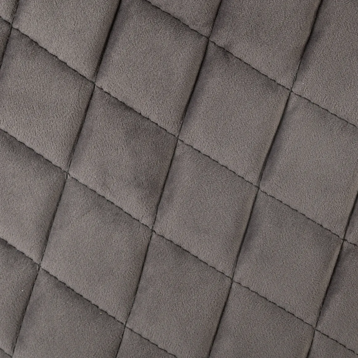 Cadeirão MARLO cinza escuro em veludo