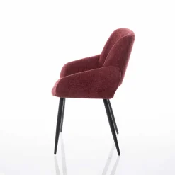 Cadeirão STILO em tecido vermelho