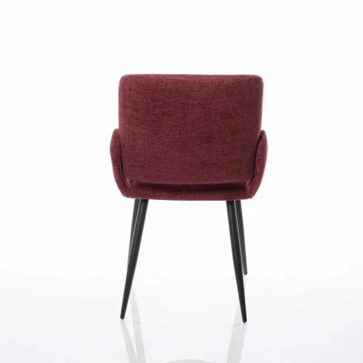 Cadeirão STILO em tecido vermelho