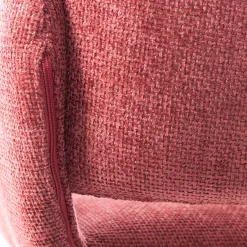 Cadeirão STILO em tecido vermelho