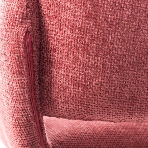 Cadeirão STILO em tecido vermelho