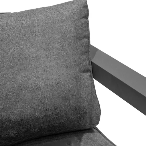 Cadeirão ÉVASION cinza graphite com braços