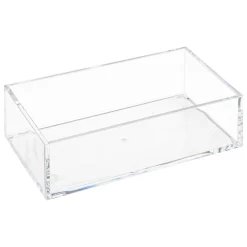 Caixa arrumação wc em acrílico