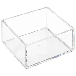 Caixa arrumação wc em acrílico