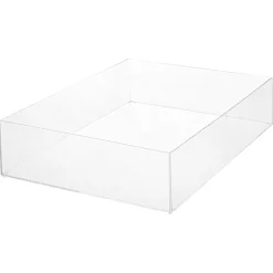 Caixa arrumação wc em acrílico