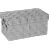 Caixa cinza 18x30cm