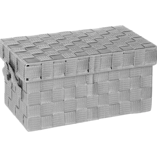 Caixa cinza 18x30cm