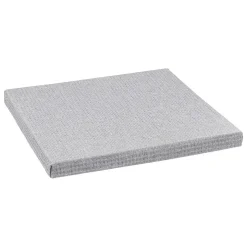 Caixa de arrumação cinza 31x31cm