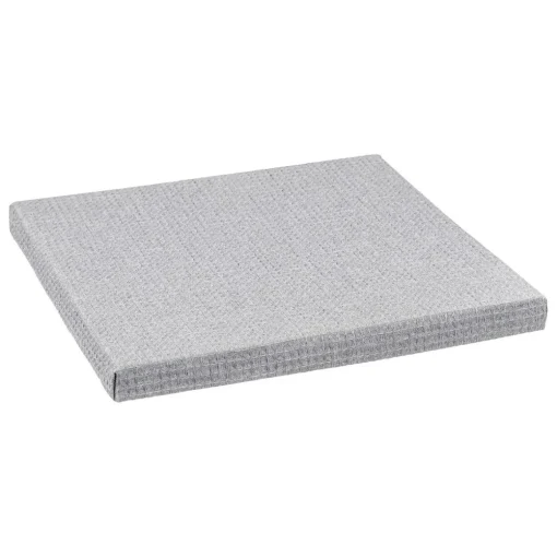Caixa de arrumação cinza 31x31cm