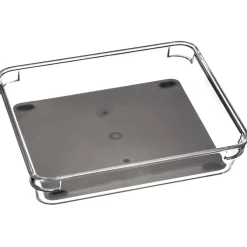 Caixa de arrumação com fundo cinza 16x23,2cm