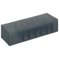 Caixa de arrumação de cabos azul