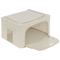 Caixa de arrumação DRESSY dobrável com abertura