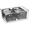 Caixa de arrumação empilhável para frigorífico 22x32cm