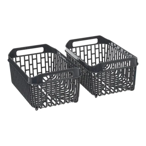 Caixa de arrumação empilhável para frigorífico 22x32cm