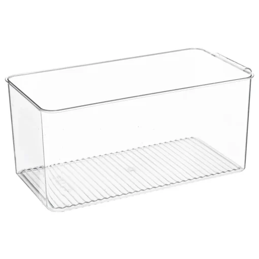Caixa de arrumação empilhável para frigorífico 16x32cm
