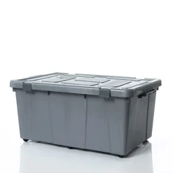 Caixa de arrumação EUROPA cinza 110l