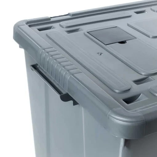 Caixa de arrumação EUROPA cinza 110l