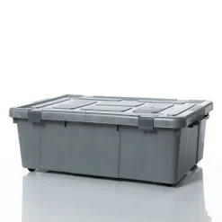 Caixa de arrumação EUROPA cinza 70l