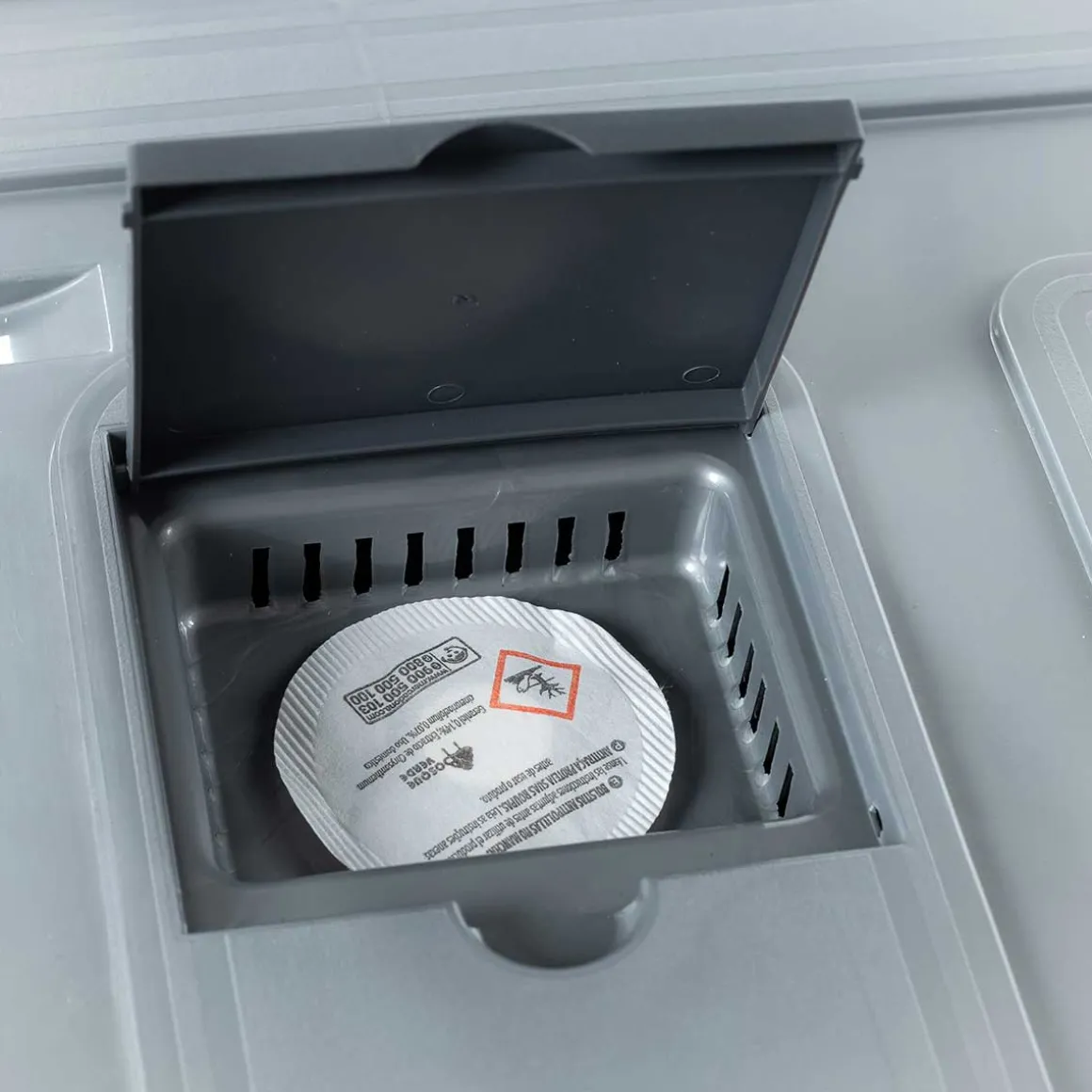 Caixa de arrumação EUROPA cinza 40l