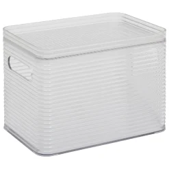 Caixa de arrumação GAMME PLASTOR cinza 4.5l