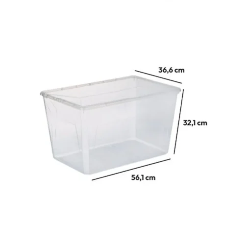 Caixa de arrumação 50l SIMPLY+