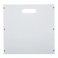 Caixa de arrumação madeira branca 31x31cm