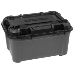 Caixa de arrumação preta 80l