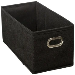 Caixa de arrumação preto